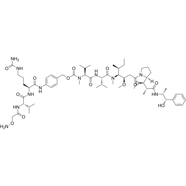 (Aminooxy)acetamide-Val-Cit-PAB-MMAE 2446645-88-9